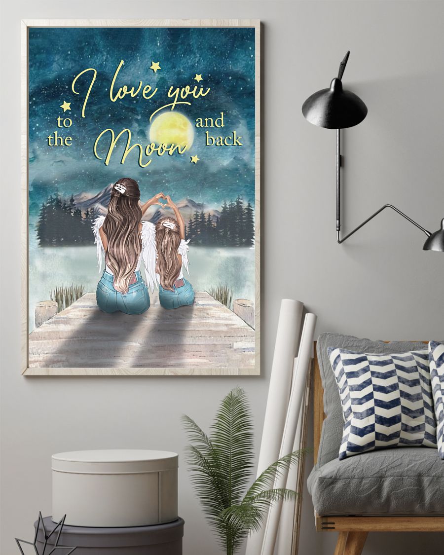 Daughter And Mom Canvas And Poster, Best Mother’s Day Gift Ideas, Mother’s Day Gift From Daughter To Mom, Warm Home Decor Wall Art Visual Art 1616608354554.jpg