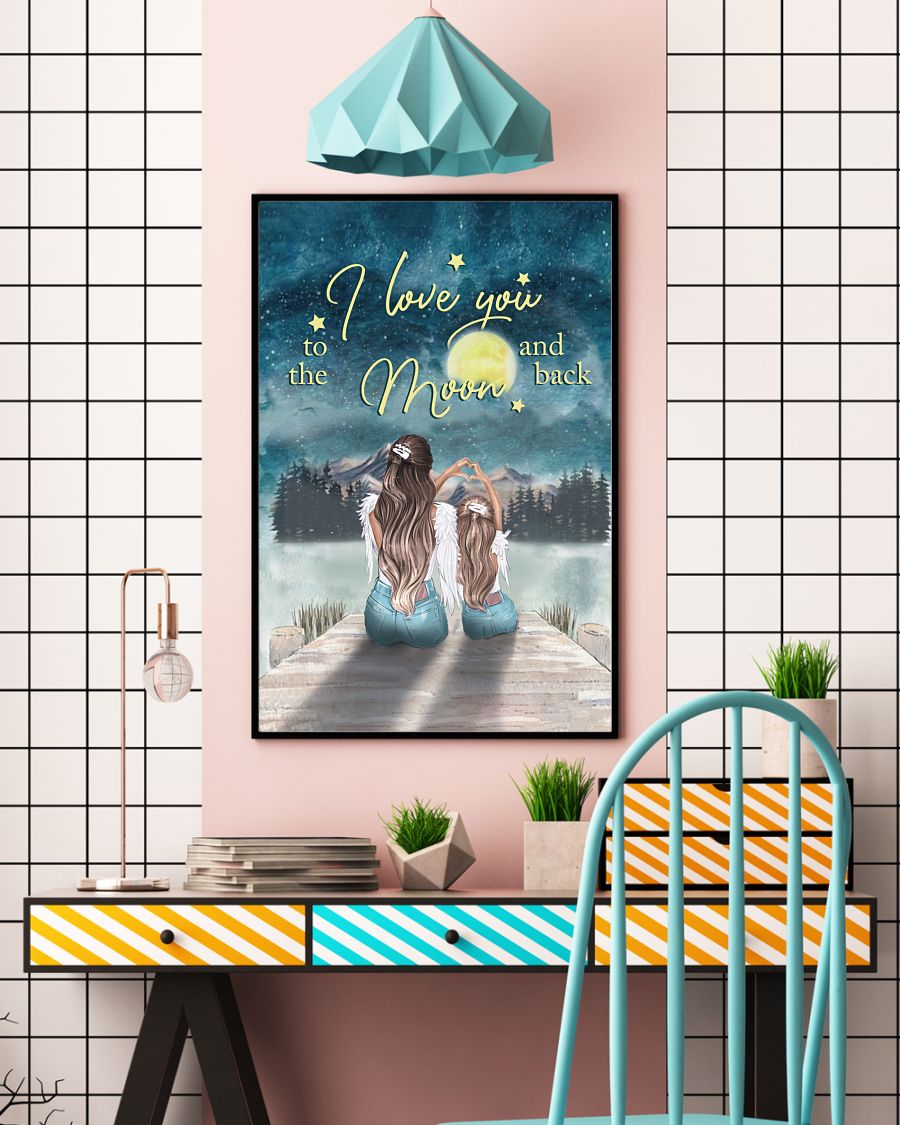 Daughter And Mom Canvas And Poster, Best Mother’s Day Gift Ideas, Mother’s Day Gift From Daughter To Mom, Warm Home Decor Wall Art Visual Art 1616608361493.jpg