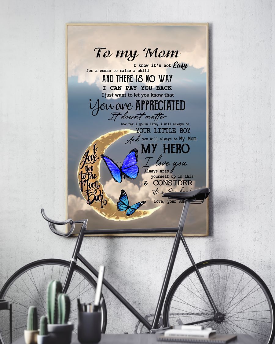 You Are Appreciated Canvas And Poster, Best Mother’s Day Gift Ideas, Mother’s Day Gift From Son To Mom, Warm Home Decor Wall Art Visual Art 1616608374150.jpg