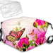 Rose And Butterfly Pink Printed Washable Cloth Mask 1617036285826.jpg