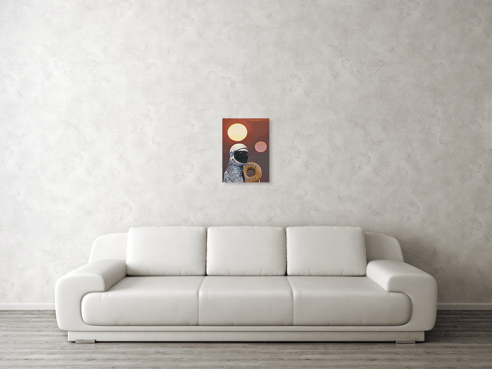 Twin Suns And Donuts Art Print Canvas And Poster, Warm Home Decor Wall Art Visual Art 1617268381268.jpg