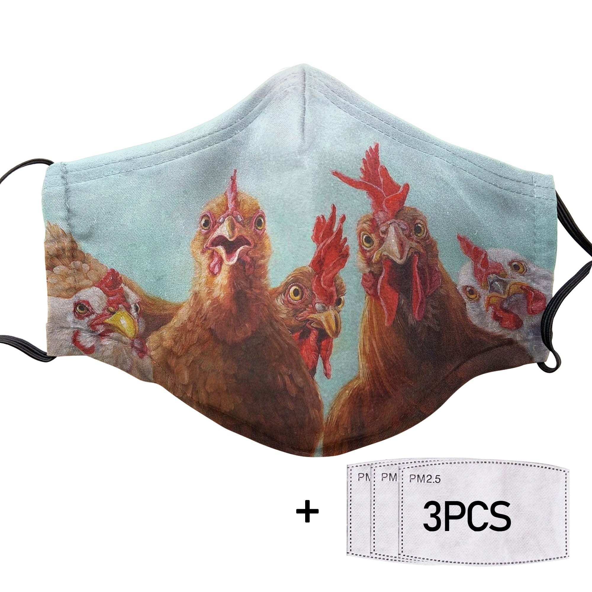 Chicken Funny Cloth Face Mask 1617560871491.jpg