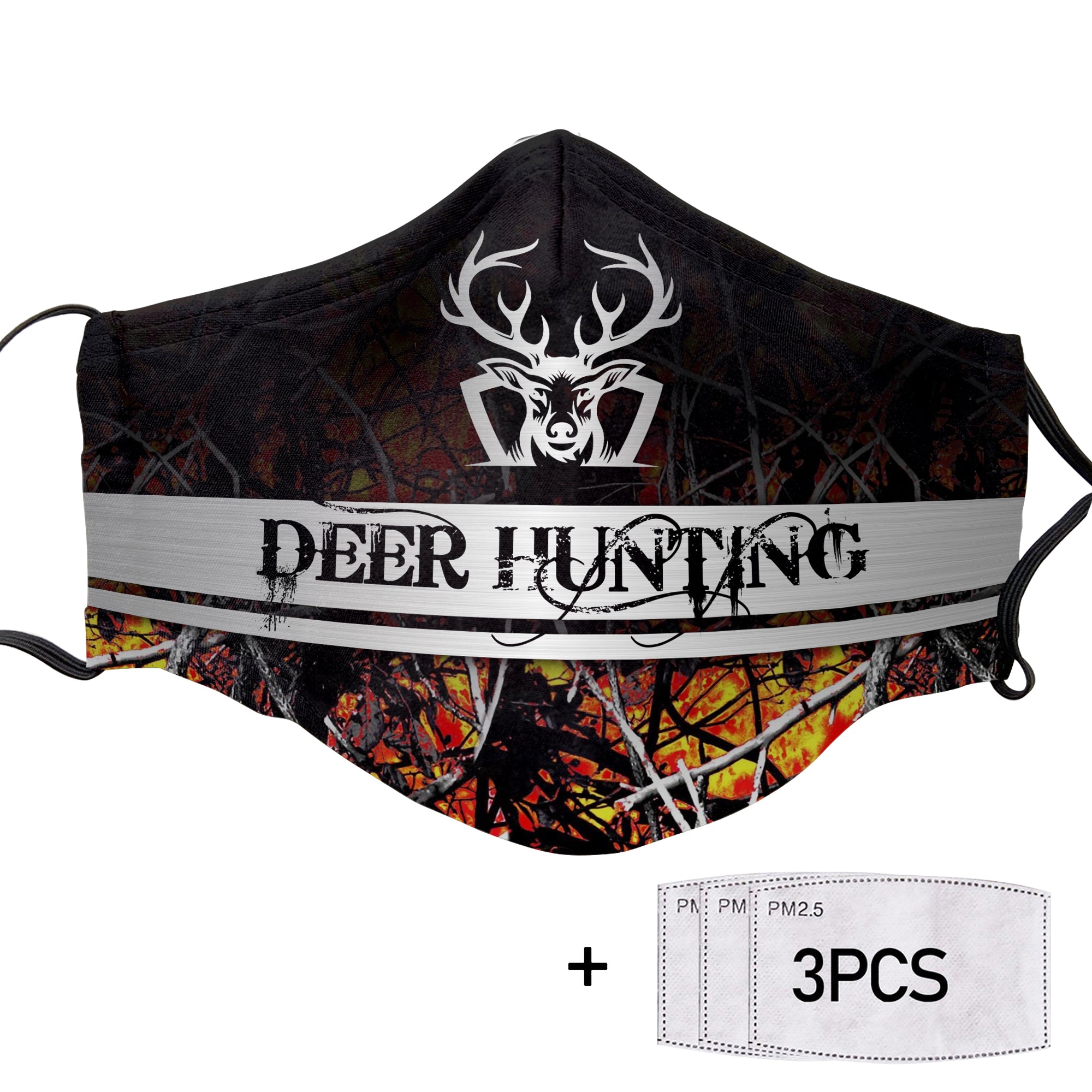 Hunting Deer Cloth Face Mask 1617560873423.jpg