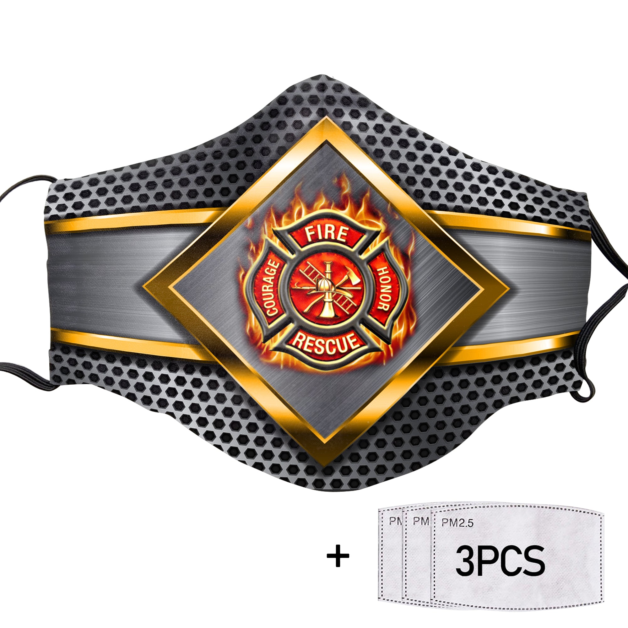 Logo Firefighters Cloth Face Mask 1617560881777.jpg