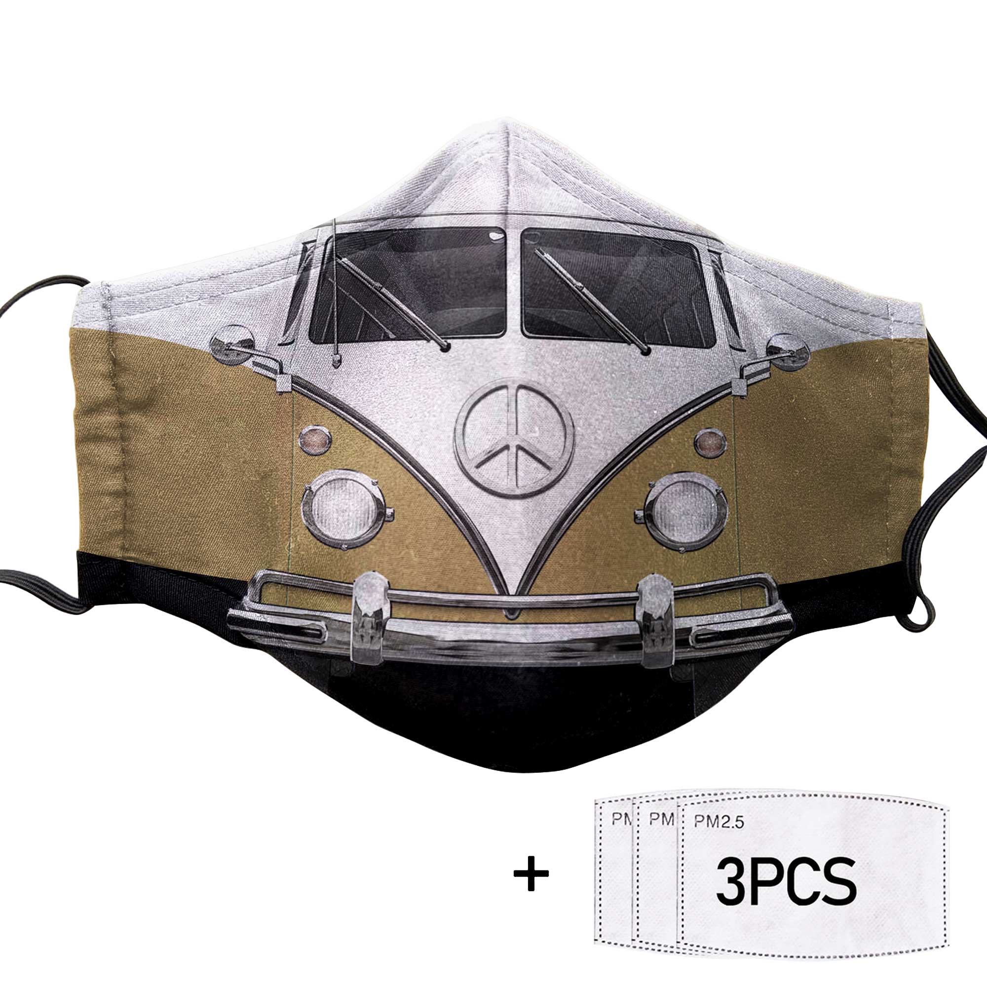 Love Campervan Cloth Face Mask 1617560884550.jpg