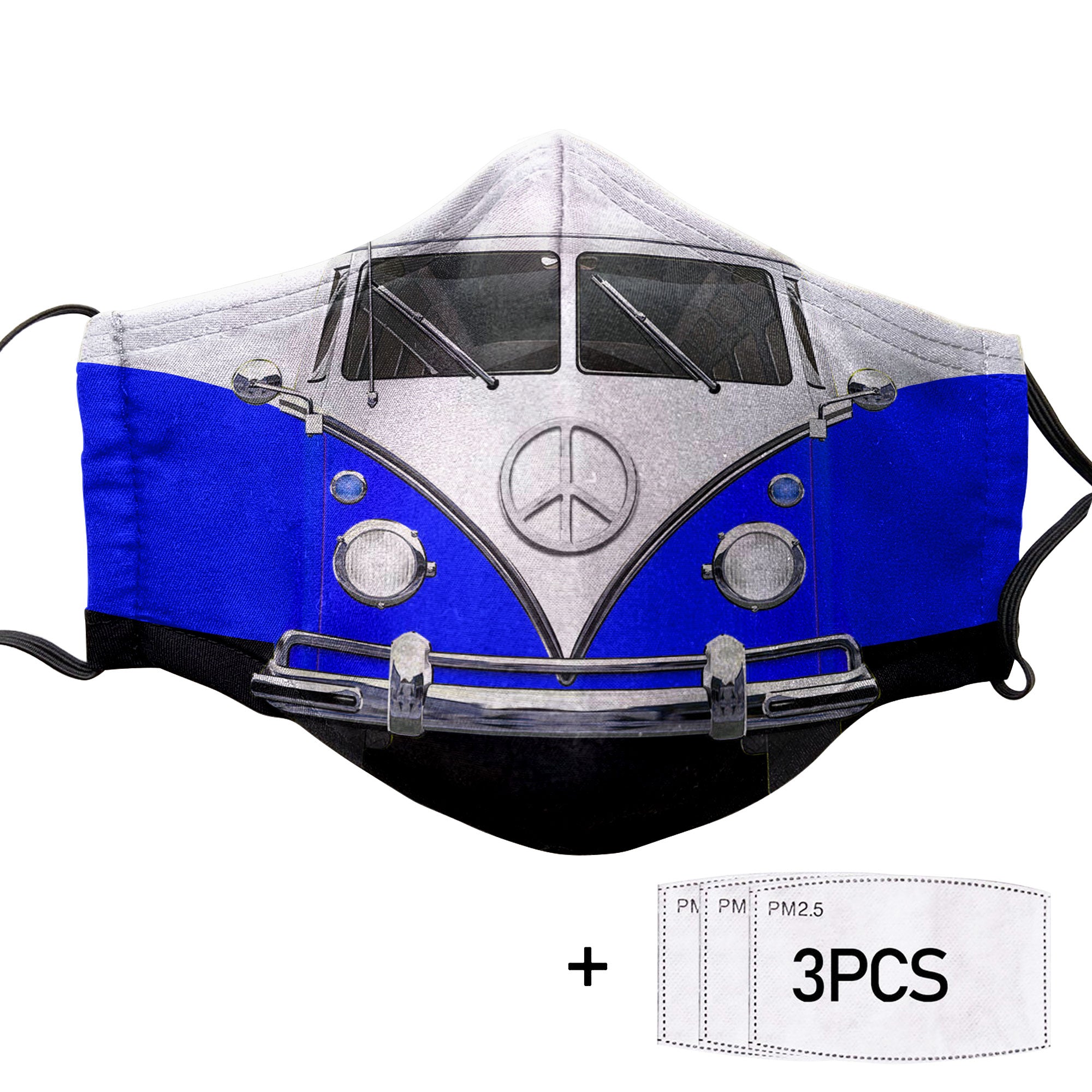 Love Campervan Cloth Face Mask 1617560890637.jpg