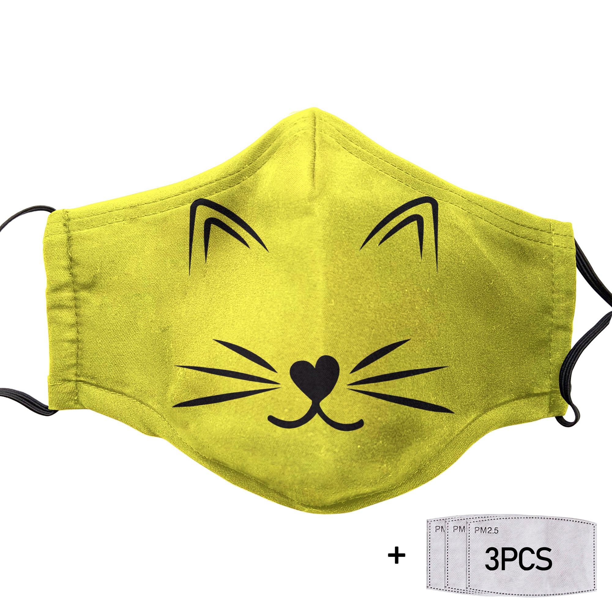 Love Cat Cloth Face Mask 1617560893459.jpg