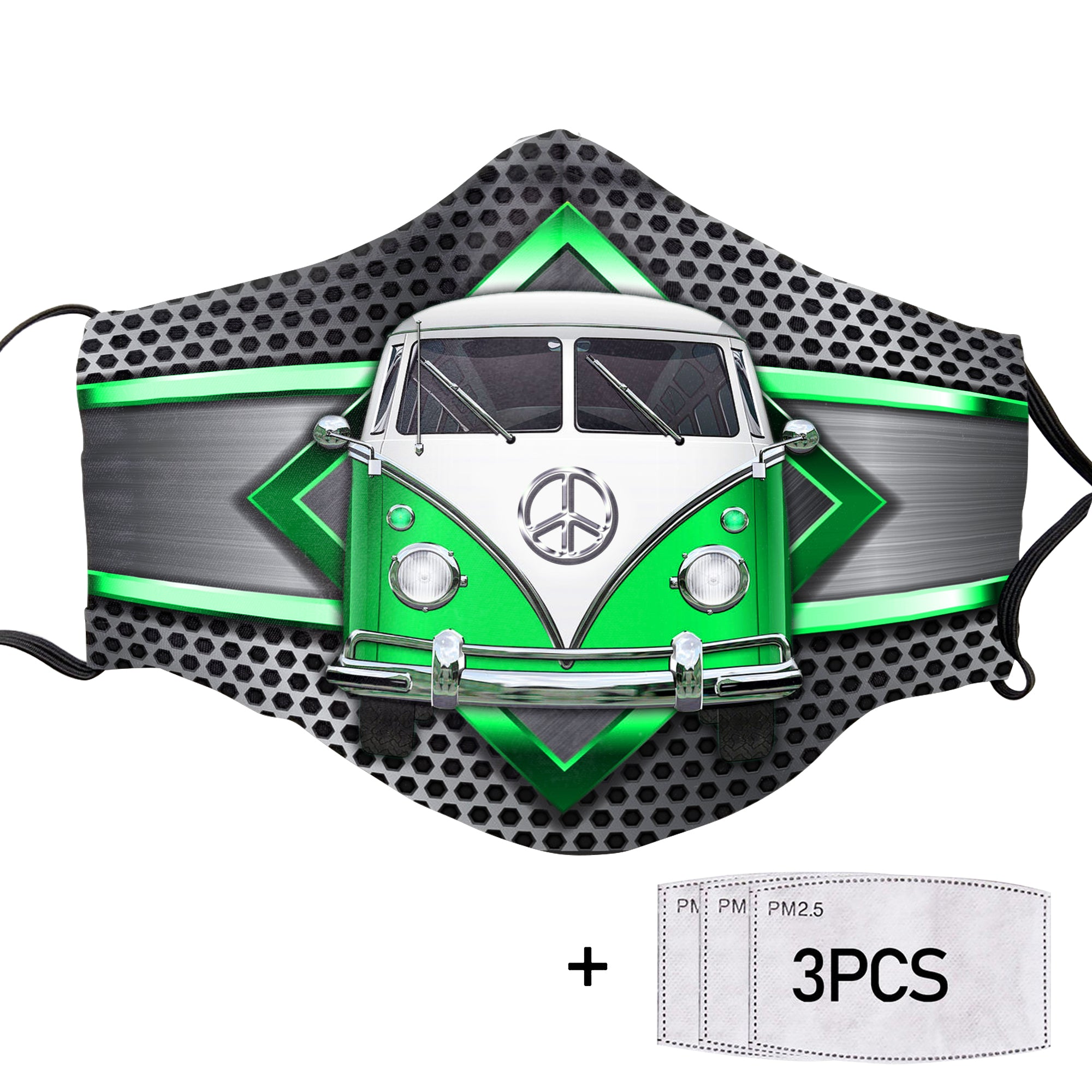 Love Campervan Cloth Face Mask 1617560893704.jpg