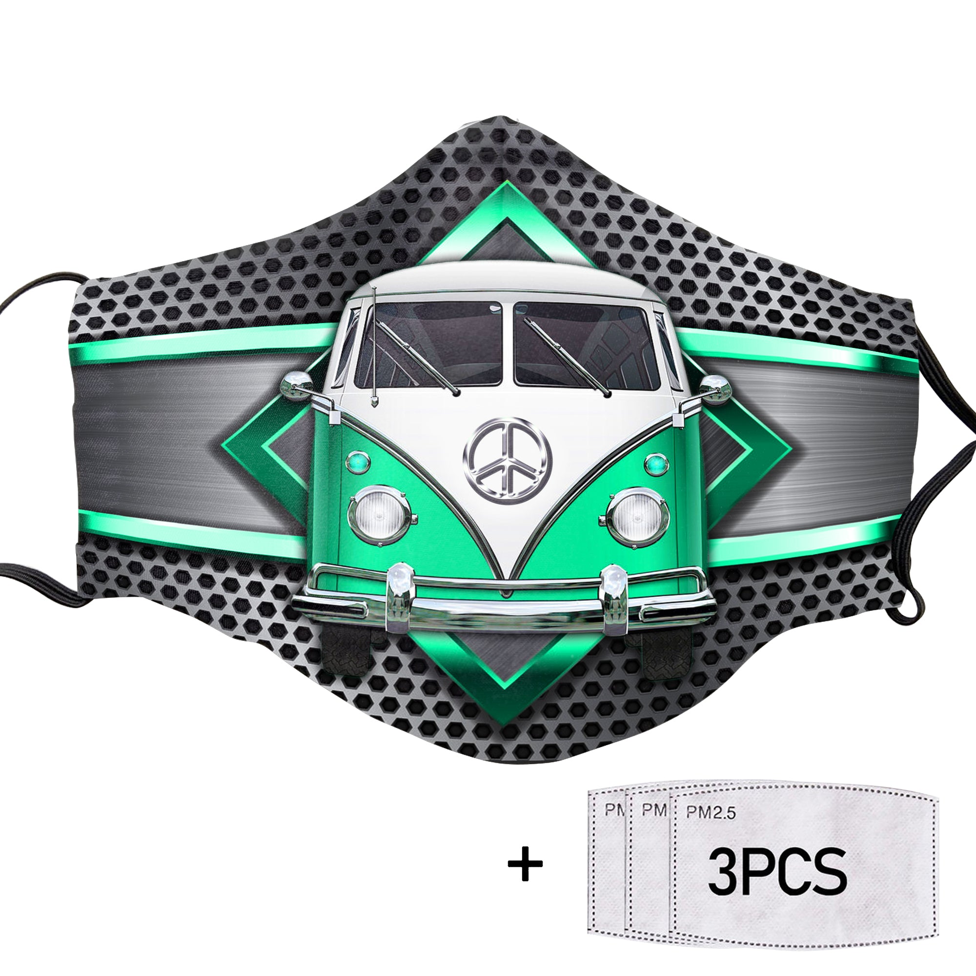 Love Campervan Cloth Face Mask 1617560896768.jpg