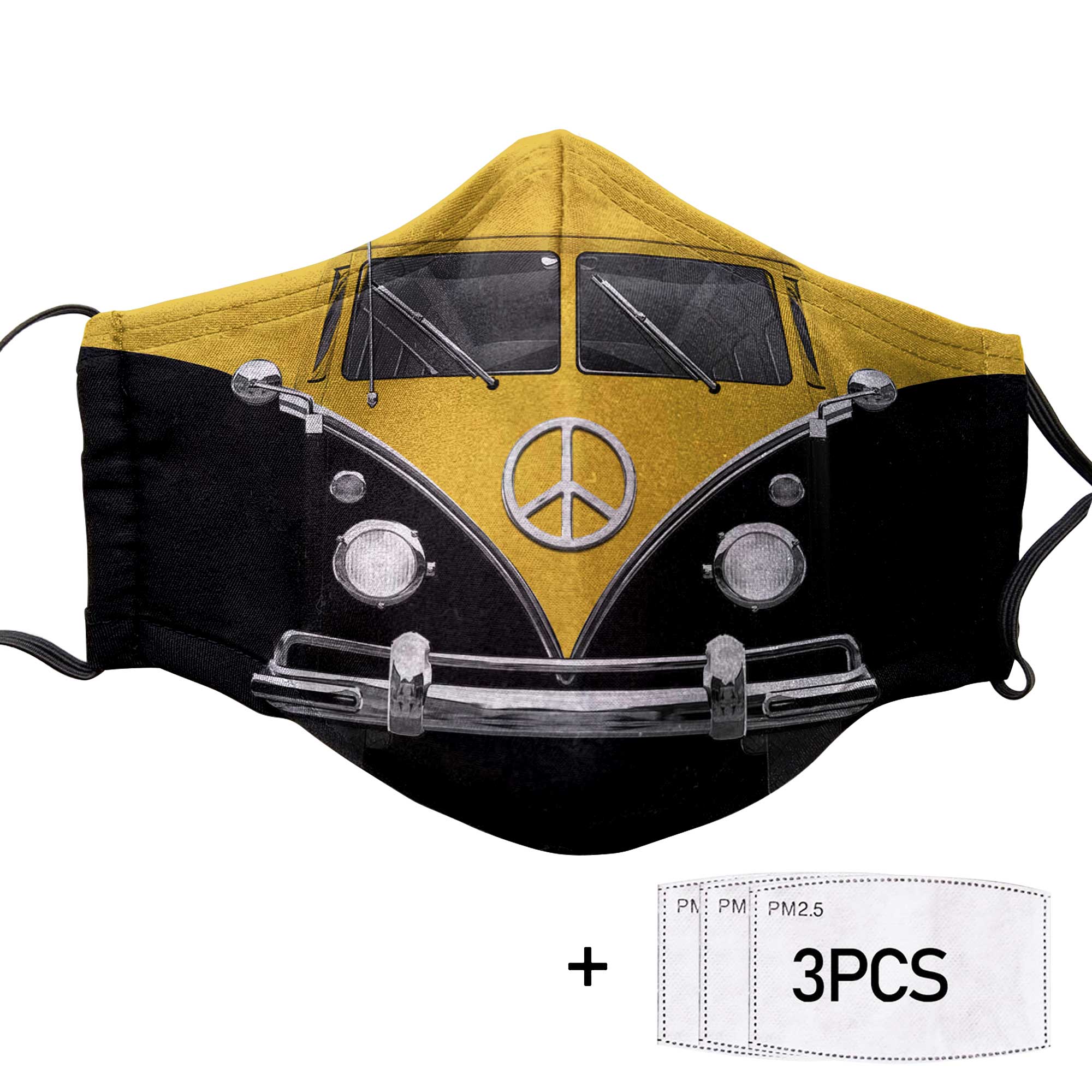 Love Campervan Cloth Face Mask 1617560903109.jpg