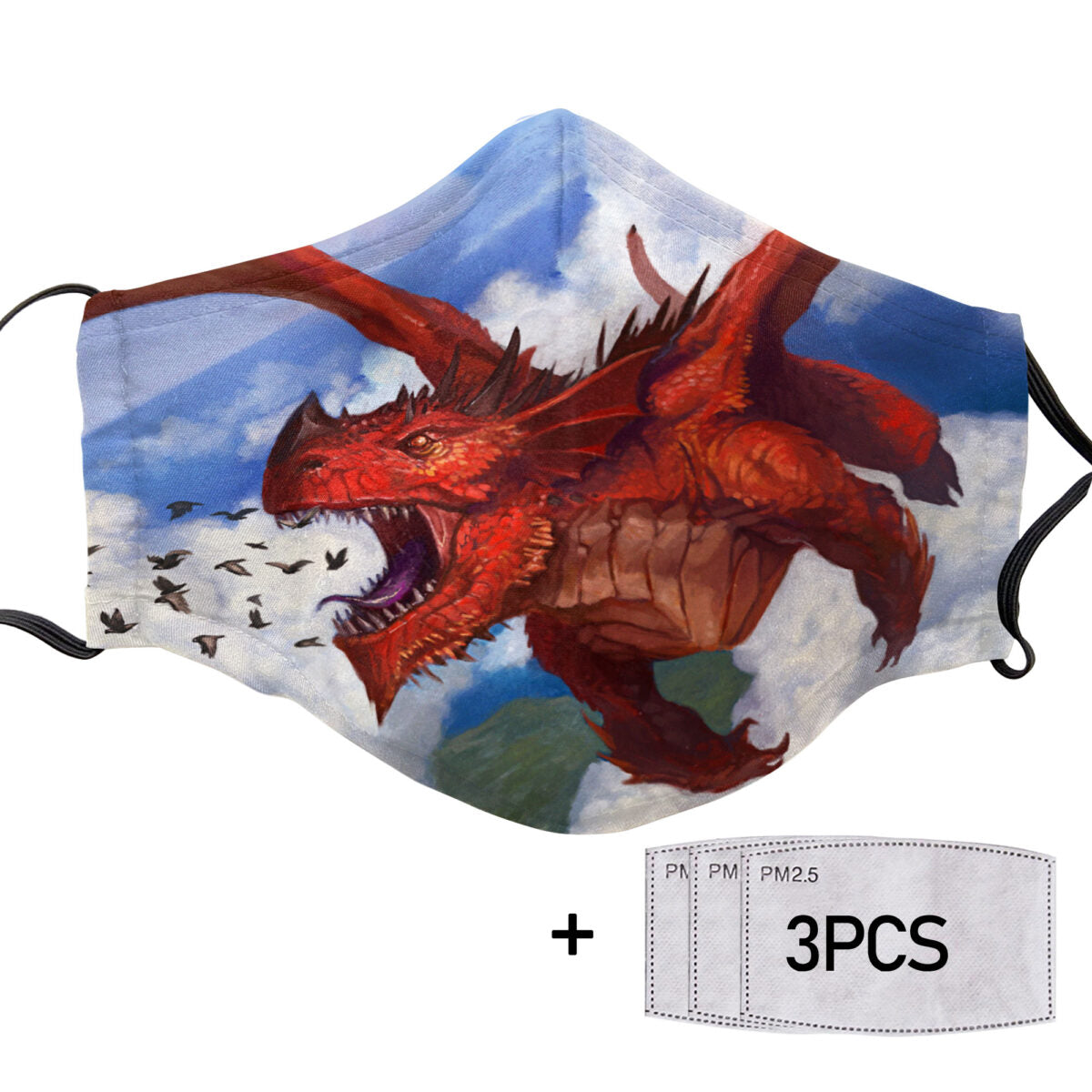 Dragon Lovers Cloth Face Mask 1617560904029.jpg