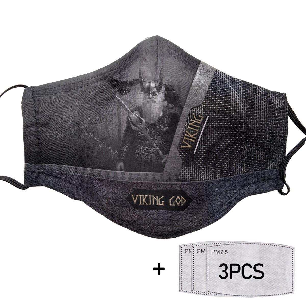 Viking God Cloth Face Mask 1617560907119.jpg