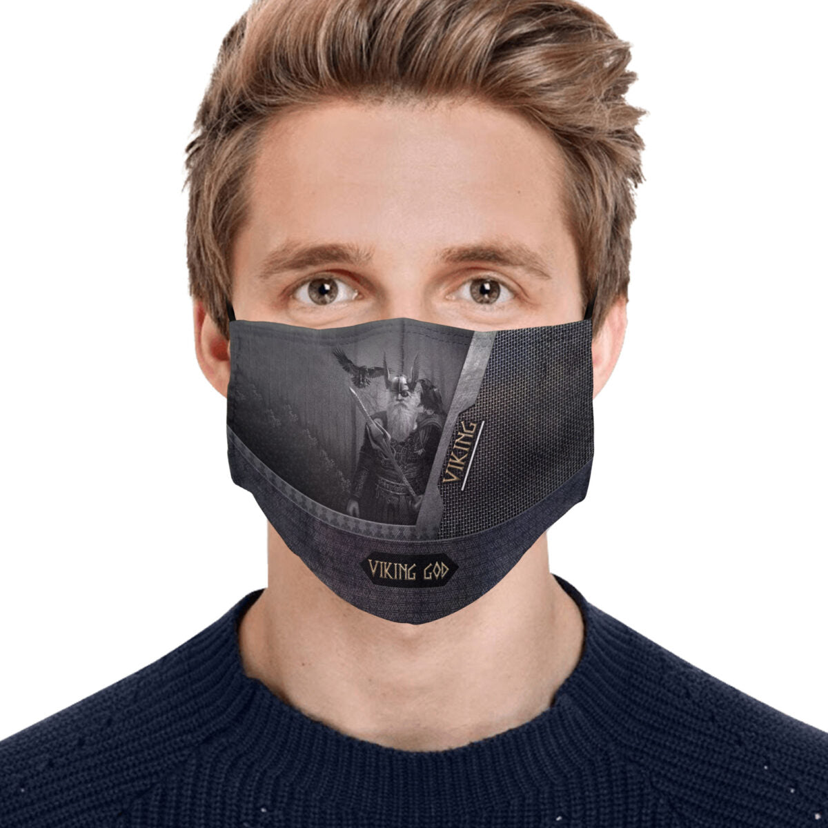 Viking God Cloth Face Mask 1617560907749.jpg