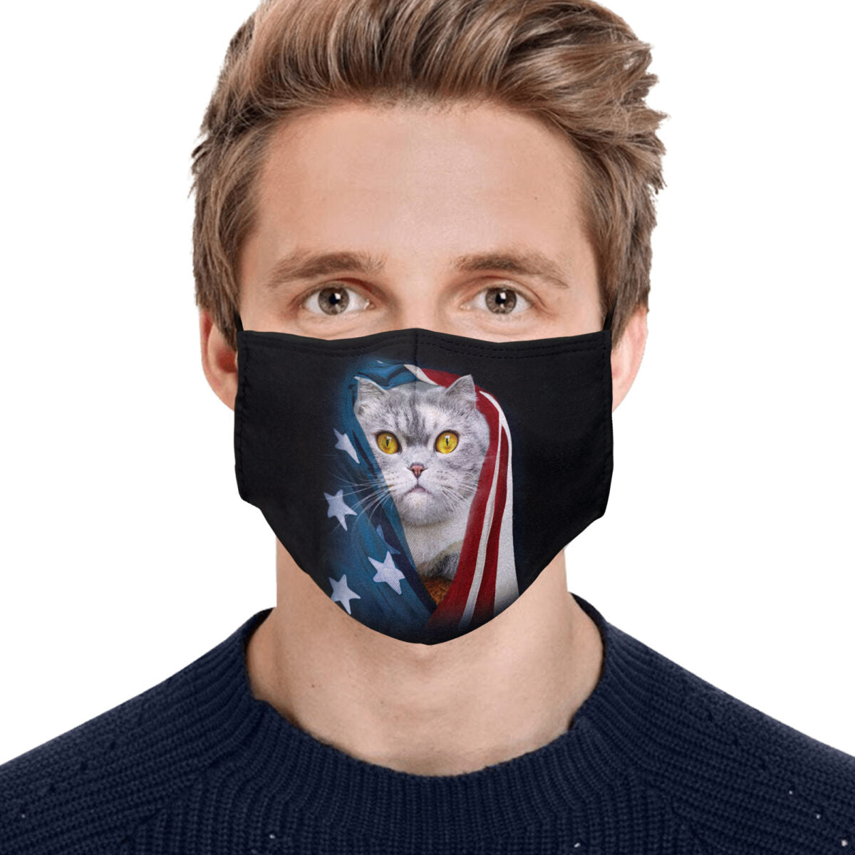 Love Cat Cloth Face Mask 1617560910940.jpg