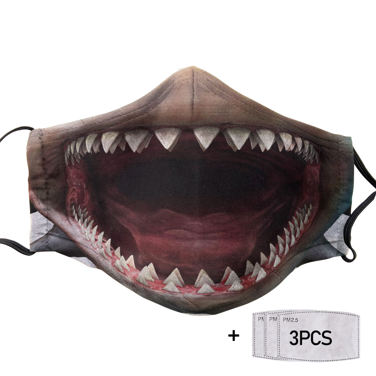 Love Shark Cloth Face Mask 1617560914712.jpg