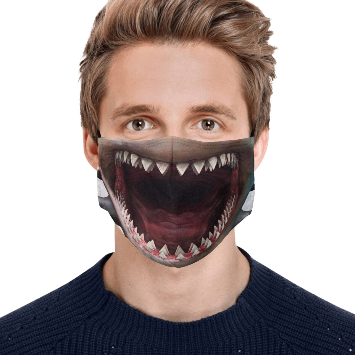 Love Shark Cloth Face Mask 1617560915513.jpg