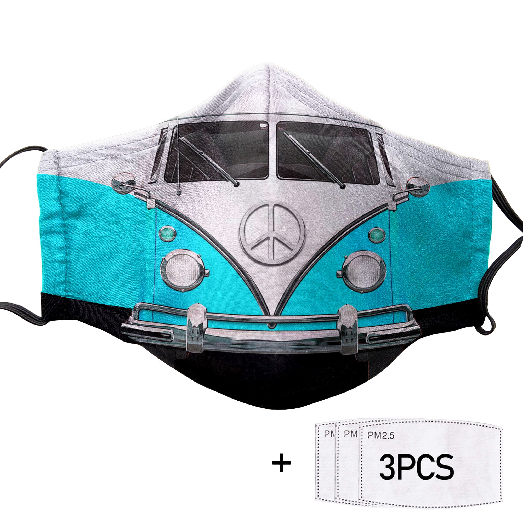 Love Campervan Cloth Face Mask 1617560916816.jpg