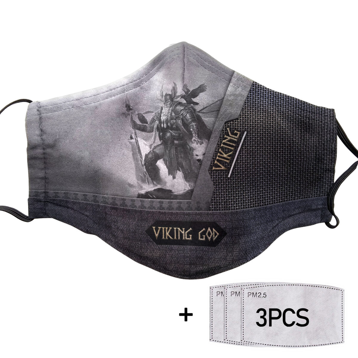 Viking God Cloth Face Mask 1617560926781.jpg