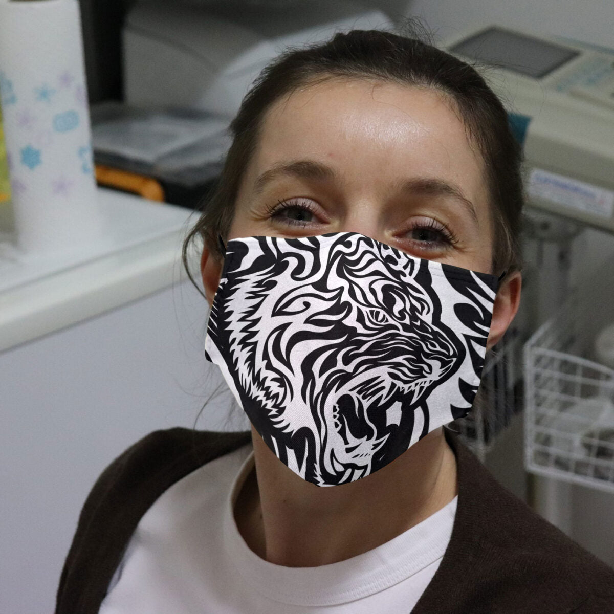 Tiger Face Cloth Face Mask 1617560996389.jpg