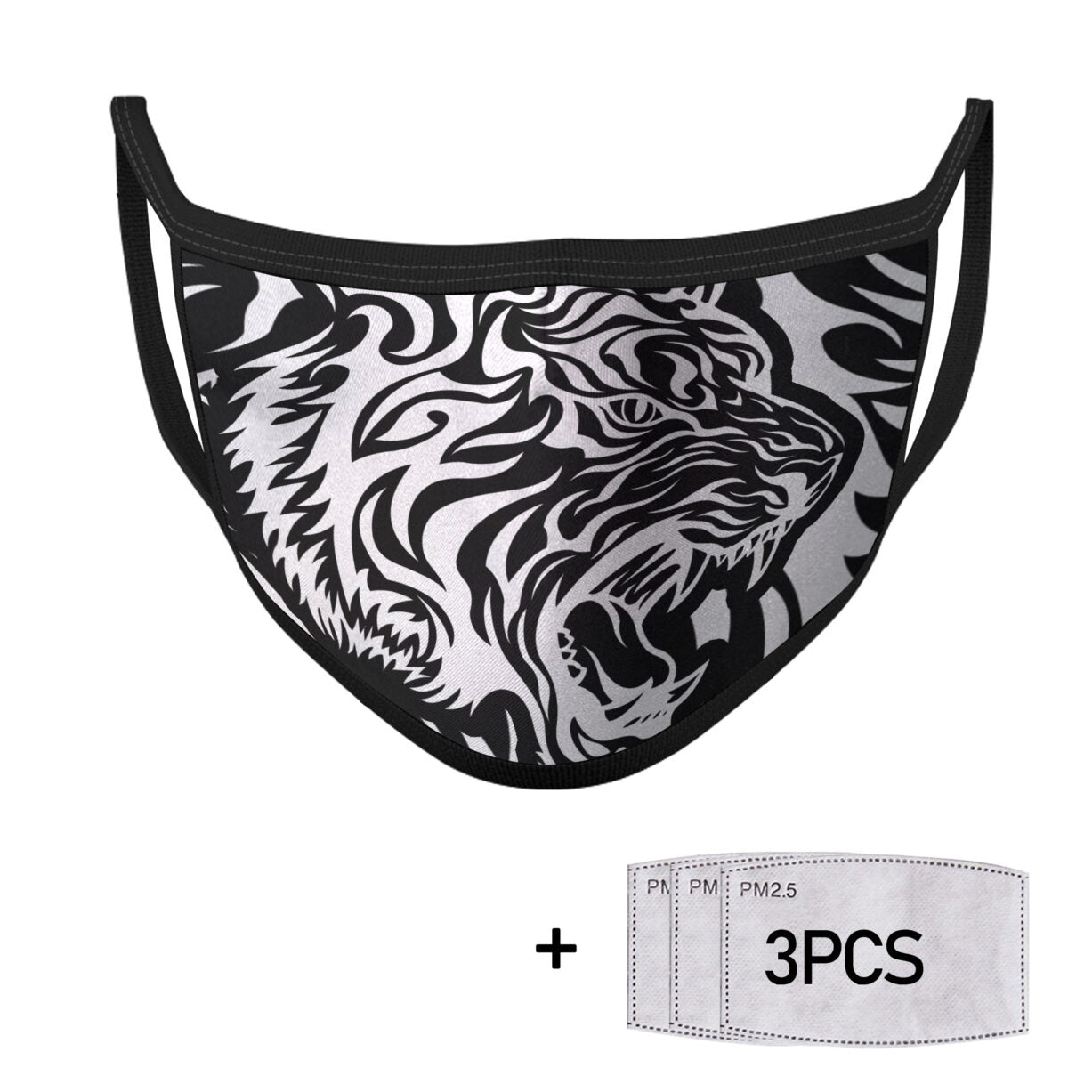 Tiger Face Cloth Face Mask 1617560997123.jpg