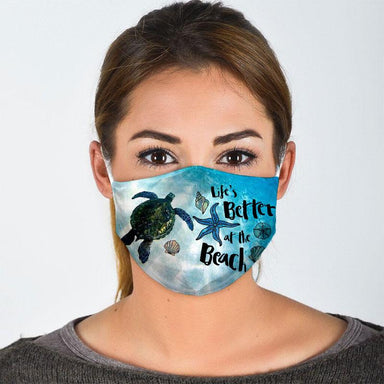 Sea Turtle Is Always Better At The Beack Cloth Face Mask 1617730499460.jpg