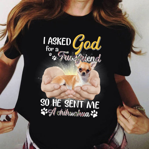 God Send Me A Chihuahua T Shirt 1619141899304.jpg