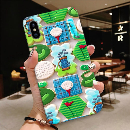 Golf Cute Cookies Phone Case 1619514224111.jpg