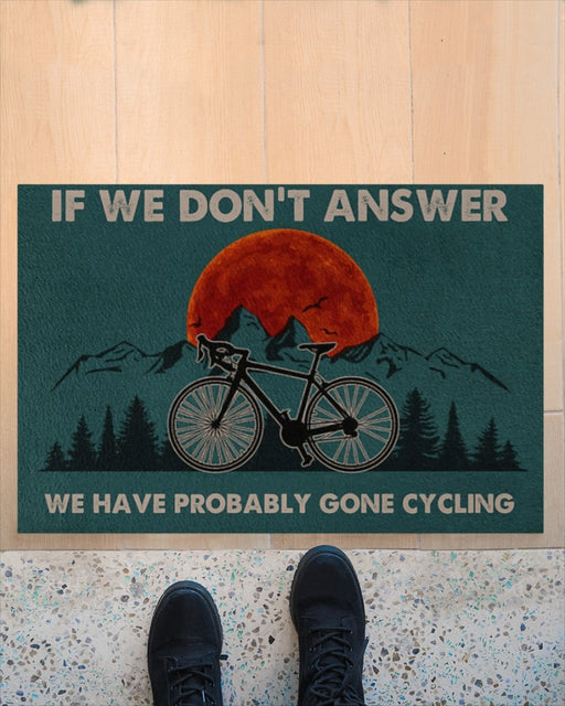 We Have Probably Gone Cycling Doormat 1620009676812.jpg