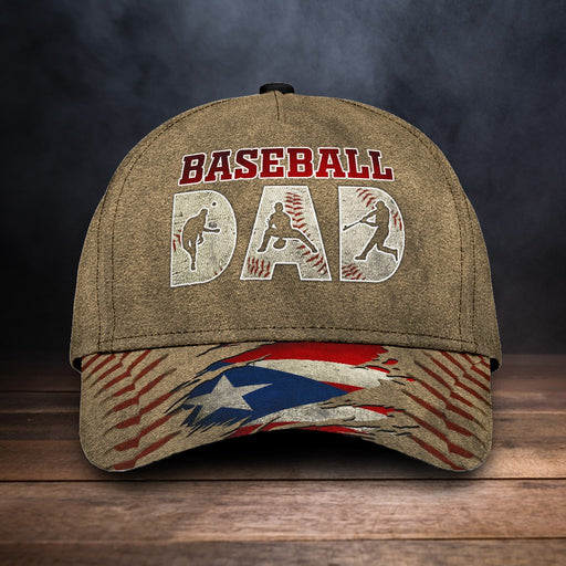 Baseball Dad All Over Print Cap Classic Caps Curved, Classic Caps Birthday Gift 1620370725169.jpg