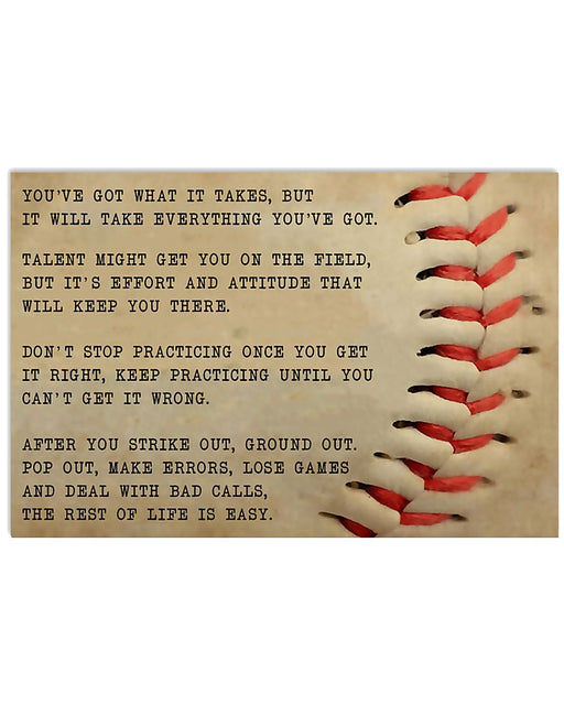 Baseball You've Got What It Takes Landscape Poster Gift For Baseball Lovers Birthday Gift Home Decor Wall Art Visual Art 1620442809609.jpg