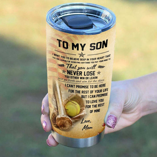 To My Son Baseball Pitching Grips Son Stainless Steel Skinny Tumbler Bulk, Double Wall Vacuum Slim Water Tumbler Cup With Lid, Reusable Metal Travel Coffee Mug 1621830078303.jpg