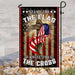 America Stand For The Flag Kneel For The Cross Flag | Garden Flag | Double Sided House Flag - GIFTCUSTOM