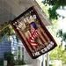 America Stand For The Flag Kneel For The Cross Flag | Garden Flag | Double Sided House Flag - GIFTCUSTOM