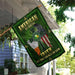 American By Birth Irish By The Grace Of God Flag | Garden Flag | Double Sided House Flag - GIFTCUSTOM