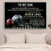 American football Canvas and Poster ��� Mom to Son ��� never lose wall decor visual art - GIFTCUSTOM