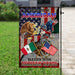 American Mexican Friendship Flag | Garden Flag | Double Sided House Flag - GIFTCUSTOM
