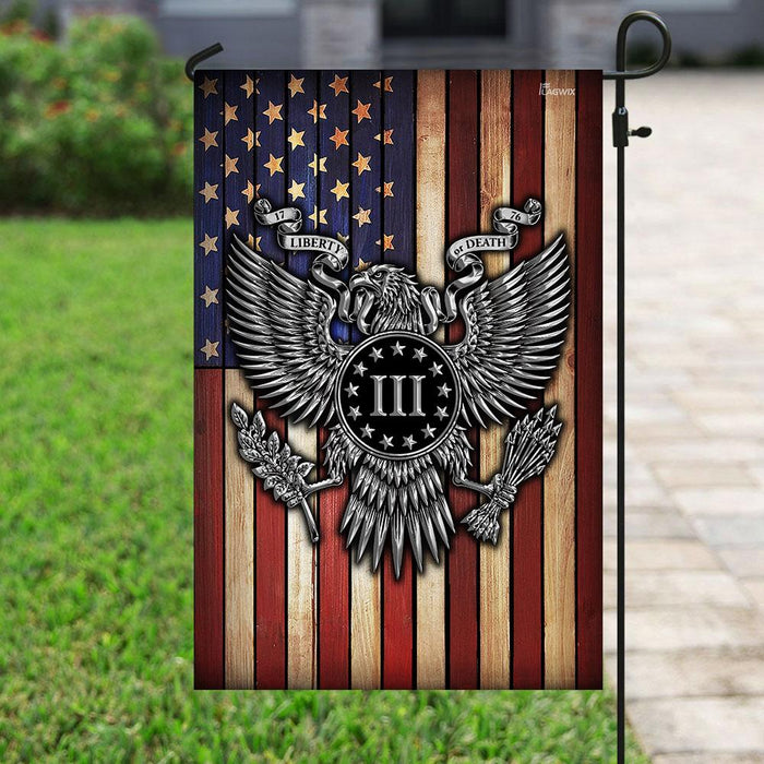 American Patriot 1776 Flag | Garden Flag | Double Sided House Flag - GIFTCUSTOM