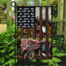 American Tractor Flag | Garden Flag | Double Sided House Flag - GIFTCUSTOM