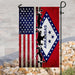 Arkansas American US Flag | Garden Flag | Double Sided House Flag - GIFTCUSTOM