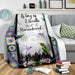 As long as i breath youll be remembered, hummingbird premium blanket - GIFTCUSTOM