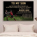 Australia football Canvas and Poster ��� Dad to Son ��� never lose wall decor visual art - GIFTCUSTOM