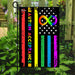 Autism Acceptance The Rainbow-colored Infinity Flag | Garden Flag | Double Sided House Flag - GIFTCUSTOM