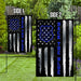 Back The Blue Flag | Garden Flag | Double Sided House Flag - GIFTCUSTOM