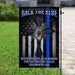 Back The Blue Police Flag | Garden Flag | Double Sided House Flag - GIFTCUSTOM