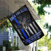 Back The Blue Police Flag | Garden Flag | Double Sided House Flag - GIFTCUSTOM