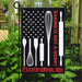 Baking American US Flag | Garden Flag | Double Sided House Flag - GIFTCUSTOM