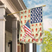 Baseball American US Flag | Garden Flag | Double Sided House Flag - GIFTCUSTOM