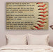 Baseball Canvas and Poster ��� youve got what it takes wall decor visual art - GIFTCUSTOM