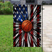 Basketball American Flag | Garden Flag | Double Sided House Flag - GIFTCUSTOM