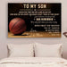 Basketball Canvas and Poster ��� Dad&Mom ��� never feel that wall decor visual art - GIFTCUSTOM